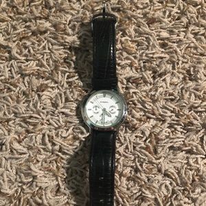 Fossil watch genuine leather